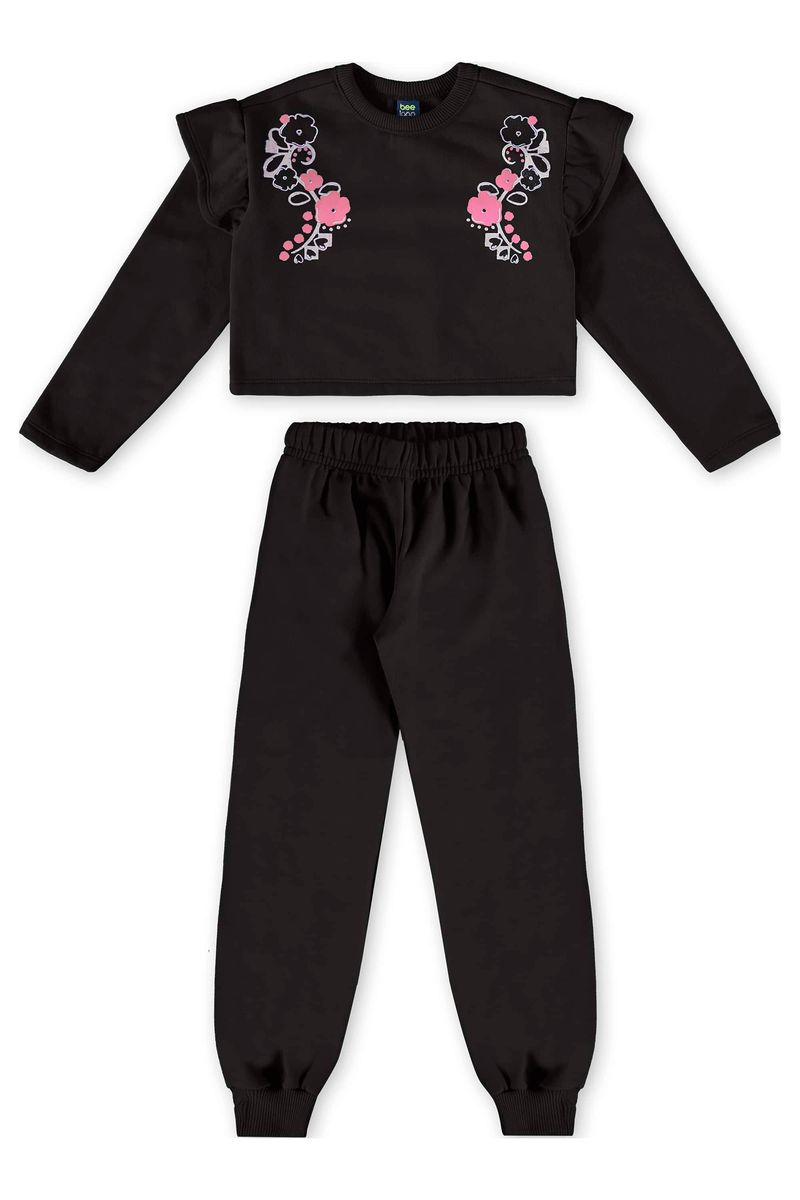 conjunto-infantil-com-blusa-cropped-e-calca-preto-bee-loop