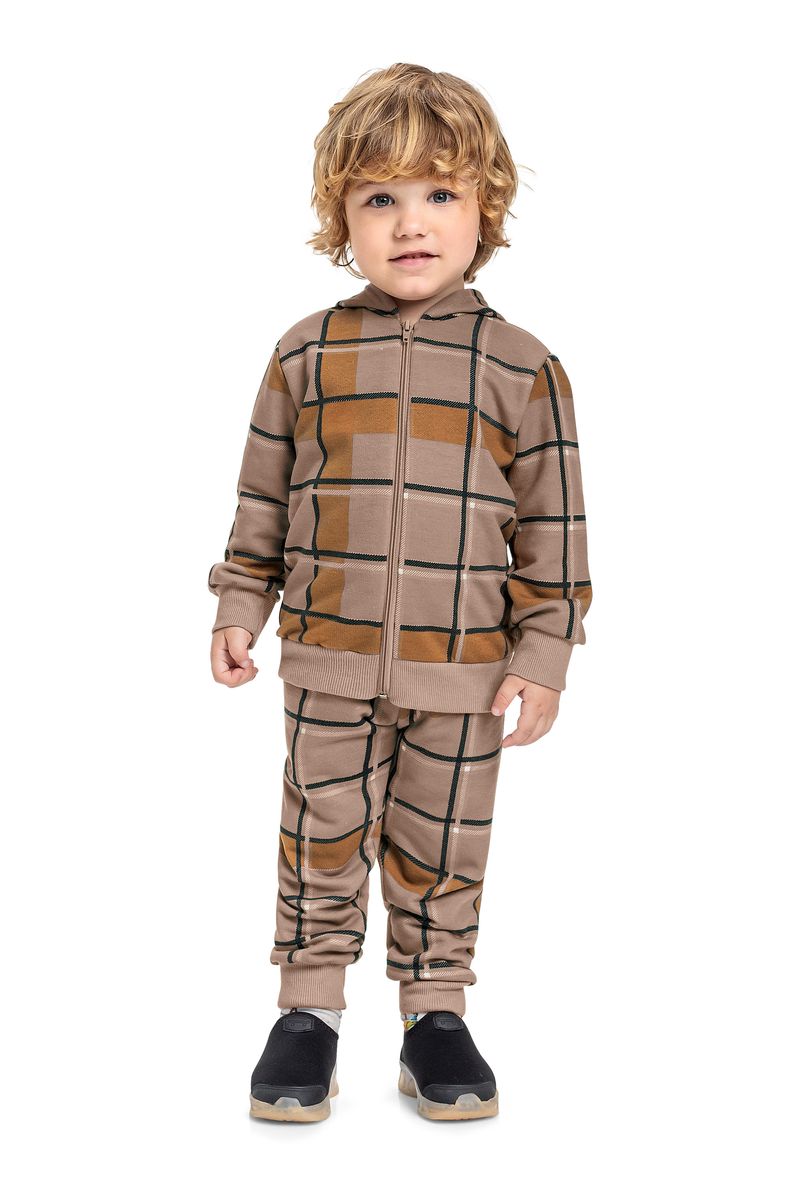 conjunto-infantil-masculino-com-jaqueta-e-calca-moletom-marrom-bee-loop
