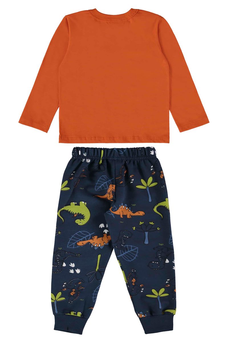 conjunto-infantil-com-camiseta-e-calca-para-menino-laranja-bee-loop