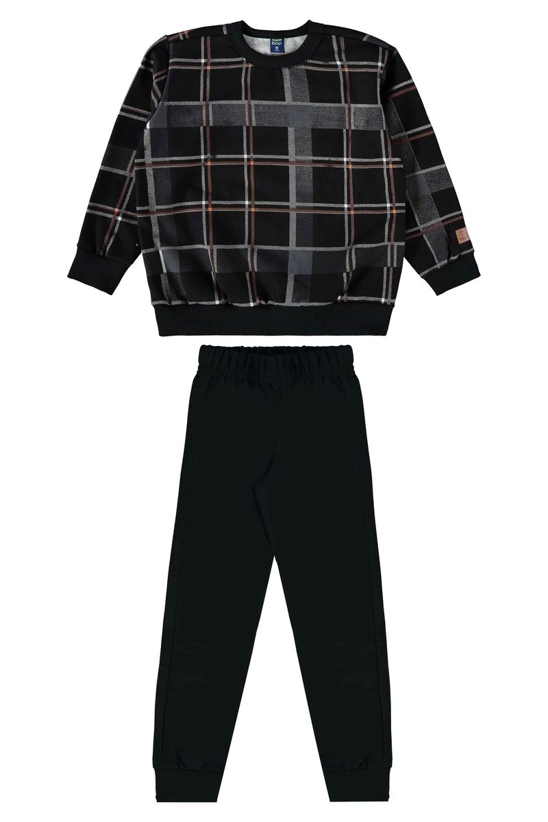conjunto-blusao-xadrez-e-calca-para-menino-preto-bee-loop