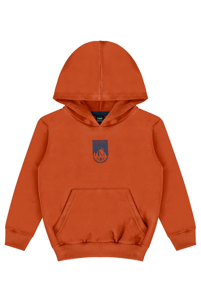 conjunto-infantil-em-moletom-com-blusao-e-calca-marrom-bee-loop