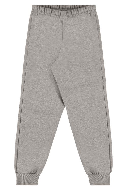 Calça Infantil Unissex em Moletom (Cinza) Bee Loop