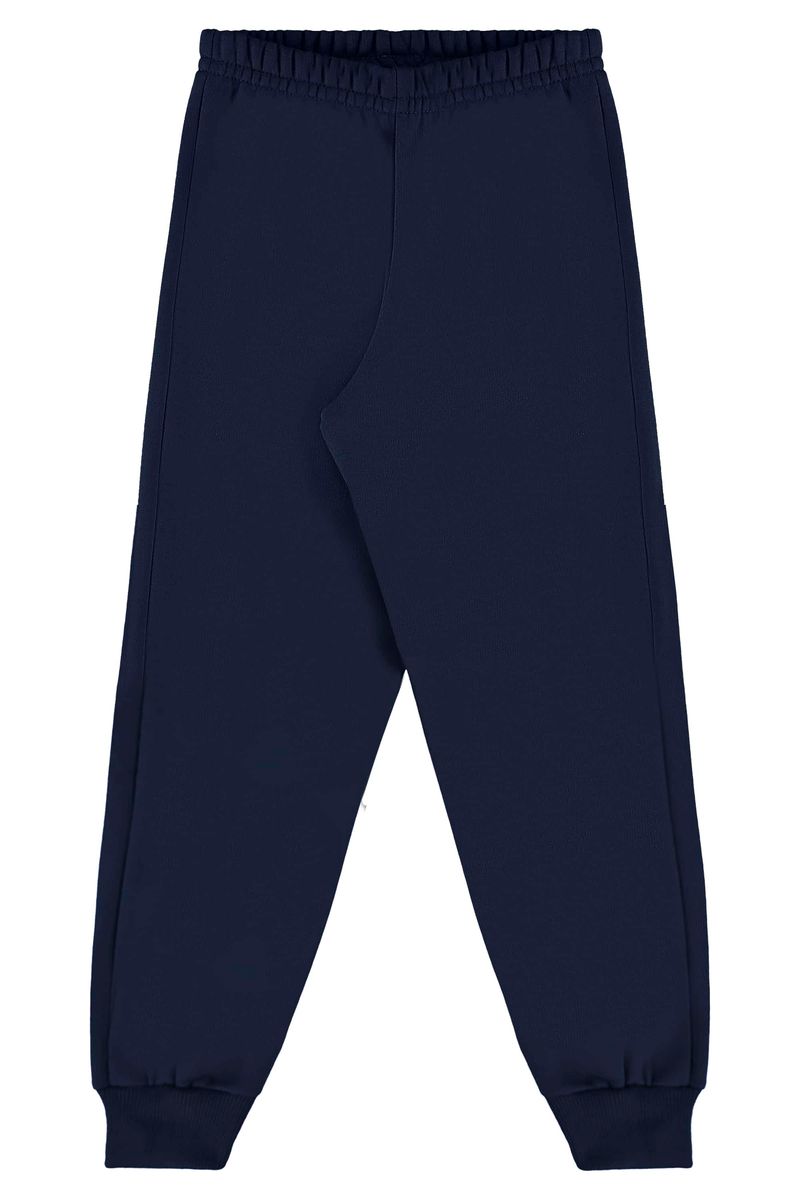 calca-infantil-unissex-em-moletom-azul-escuro-bee-loop