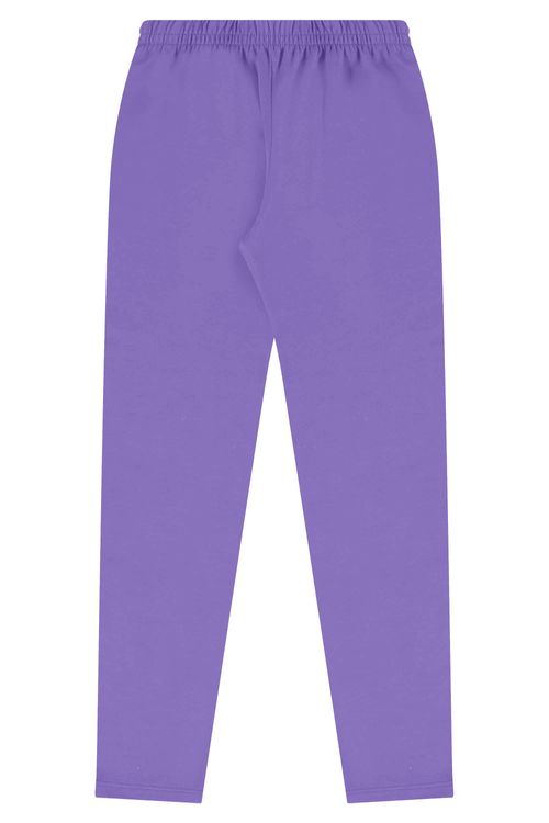 Calça Legging Infantil em Cotton (Roxo) Bee Loop