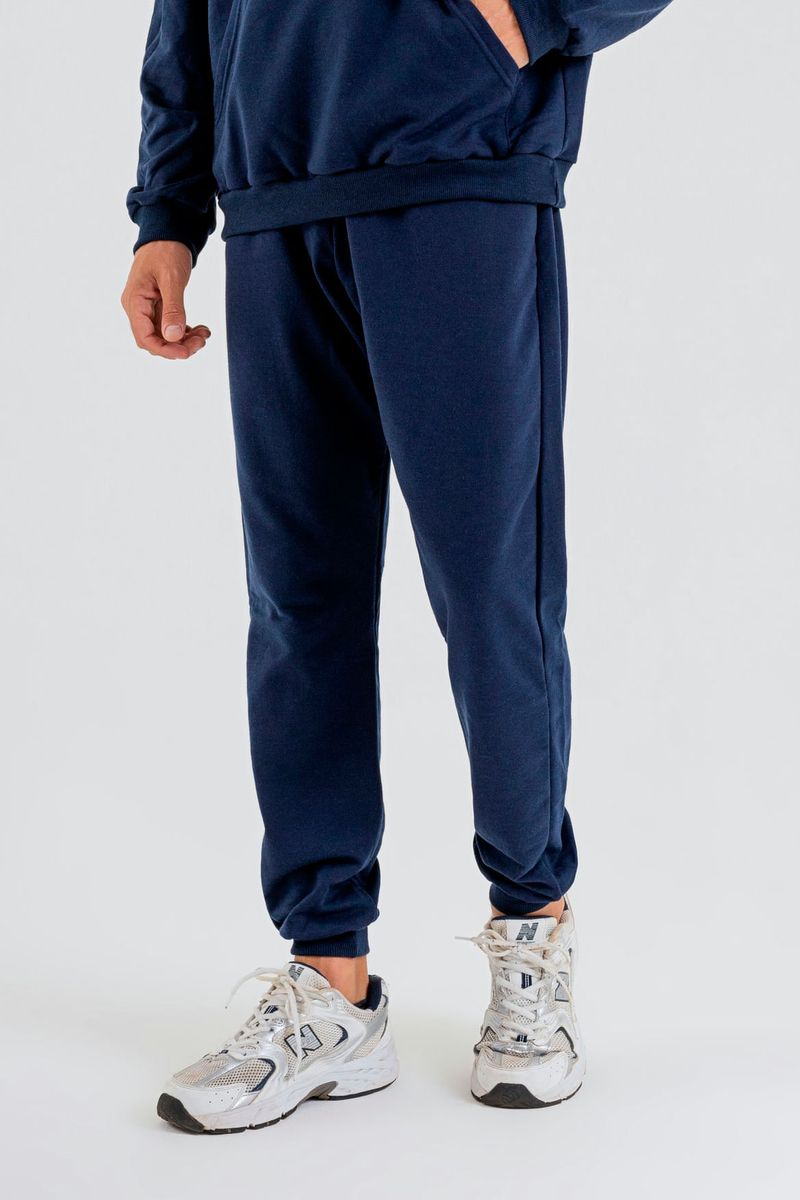 Calca-em-Moletom-Adulto-Masculino--Azul--Just-Basic