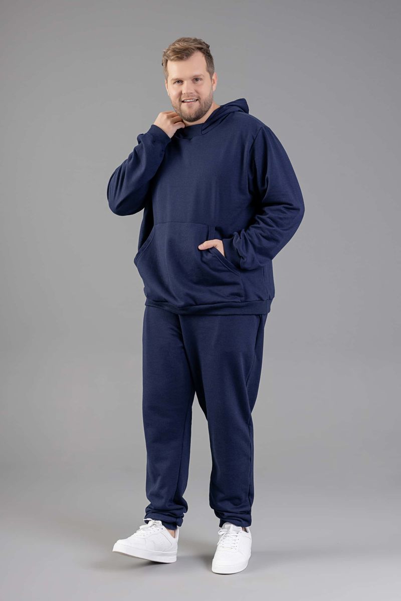 Just-Basic---Calca-em-Moletom-Adulto-Masculino-Azul