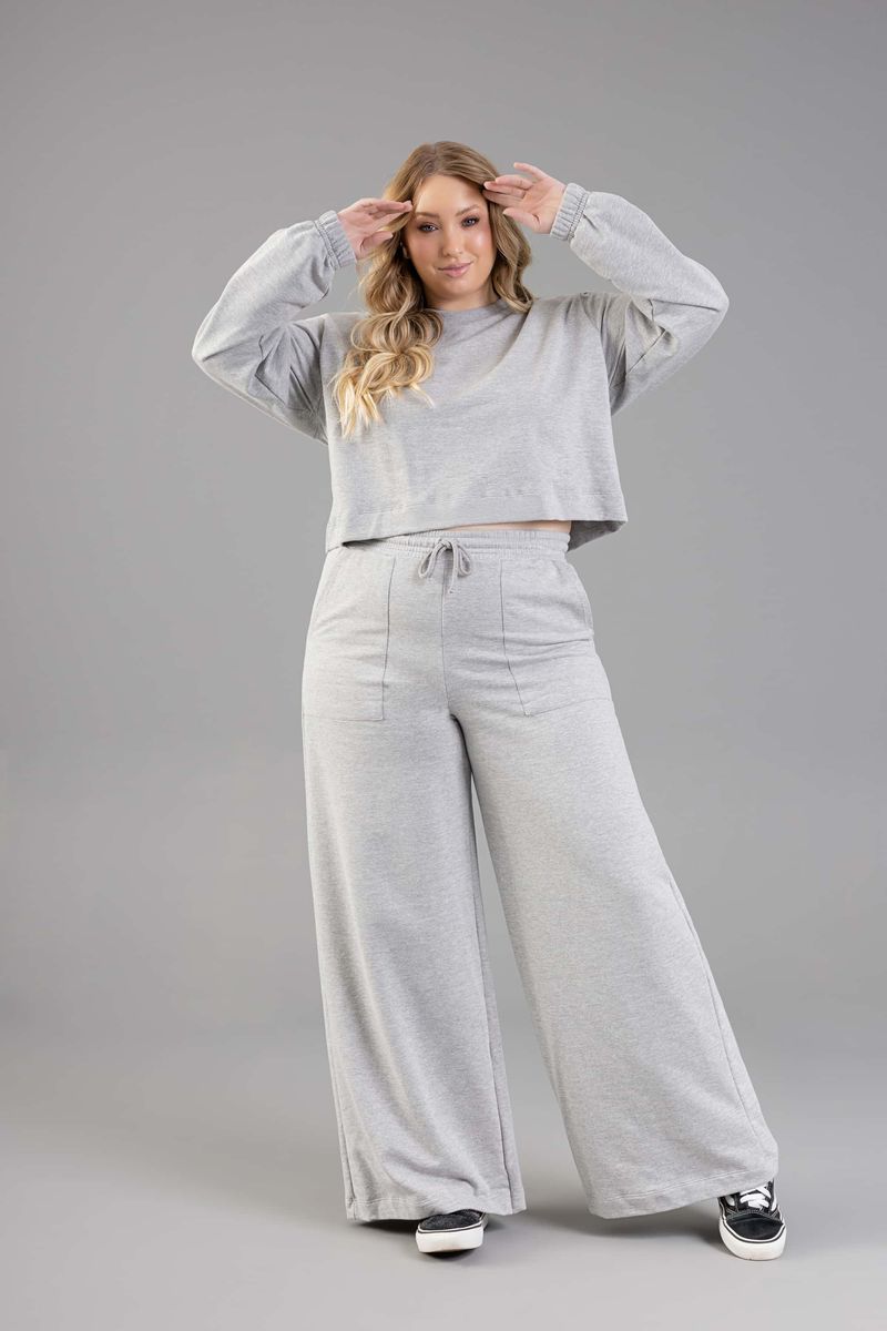 Just-Basic---Calca-Basica-Feminina-para-Adulto-em-Moletom-Cinza