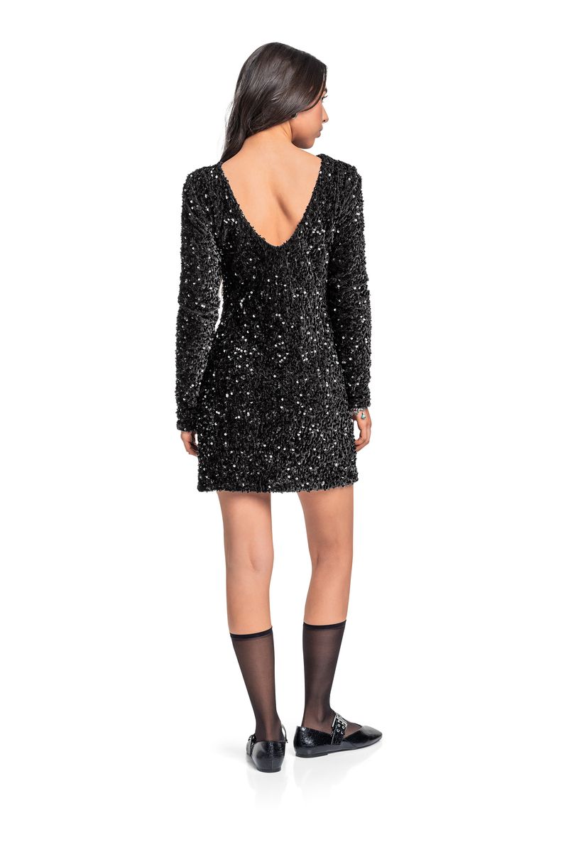 vestido-juvenil-em-paete-preto-gloss
