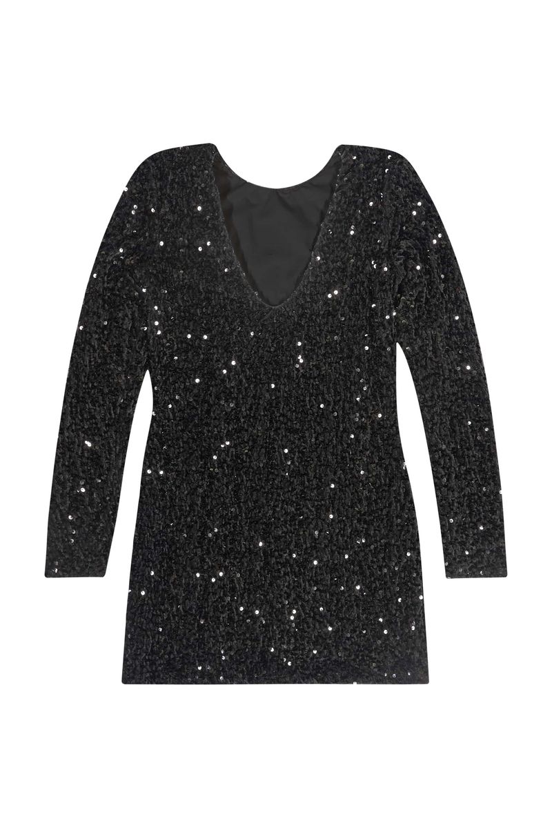 vestido-juvenil-em-paete-preto-gloss