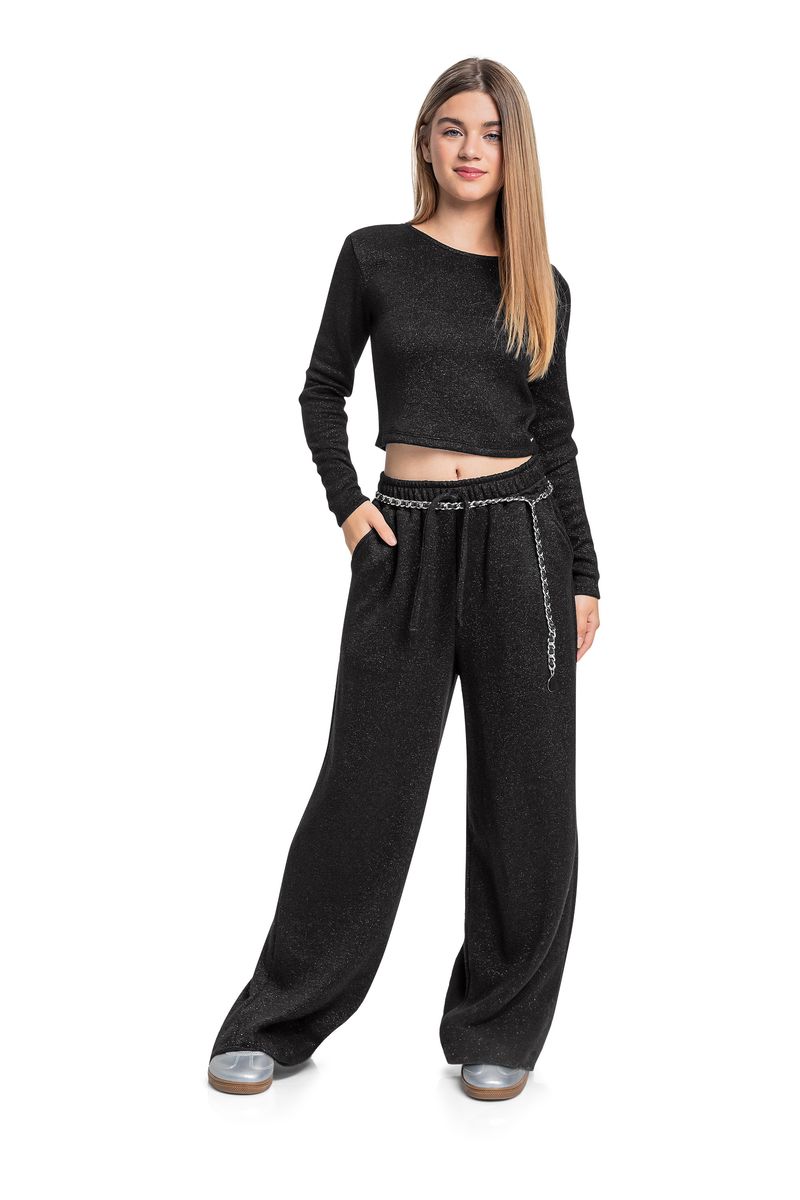 frente-blusa-cropped-juvenil-em-malha-lurex-preto-gloss