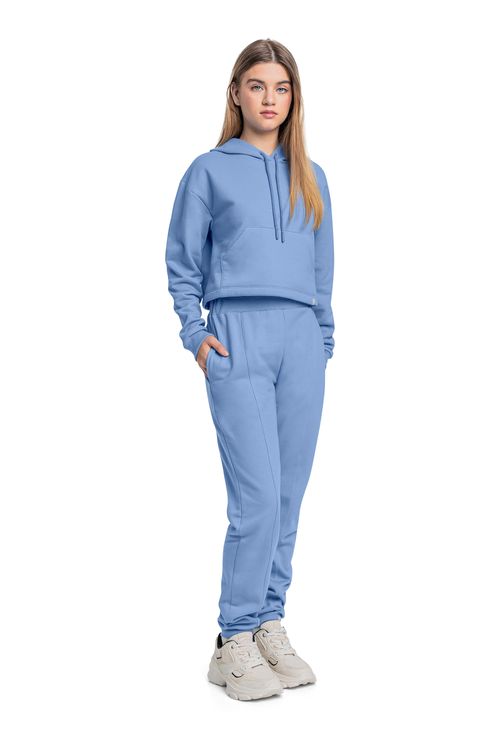 Calça Juvenil em Moletom (Azul) Gloss