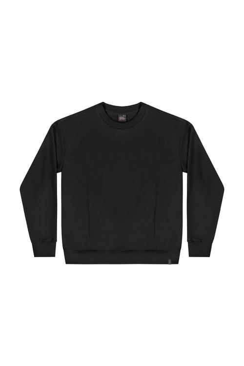 Blusão Juvenil em Moletom (Preto) Gloss