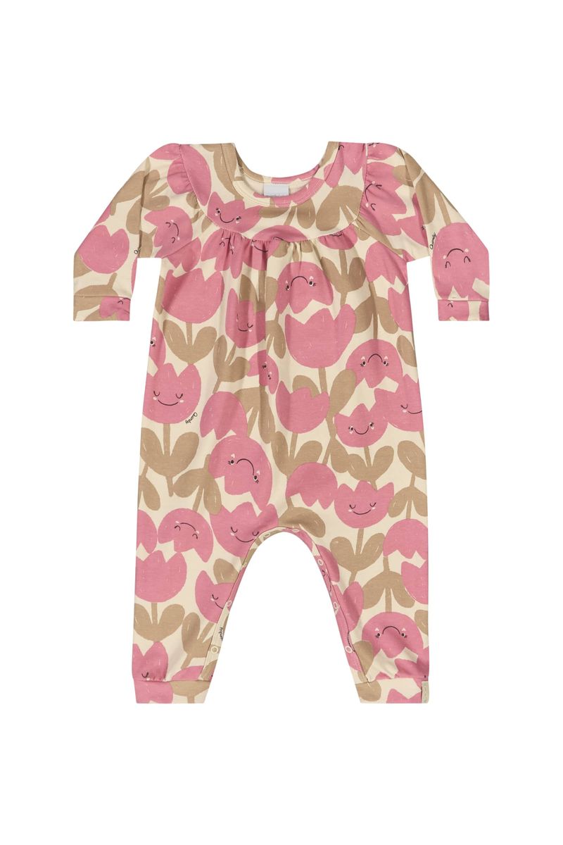 macacao-floral-bebe-menina-rosa-quimby