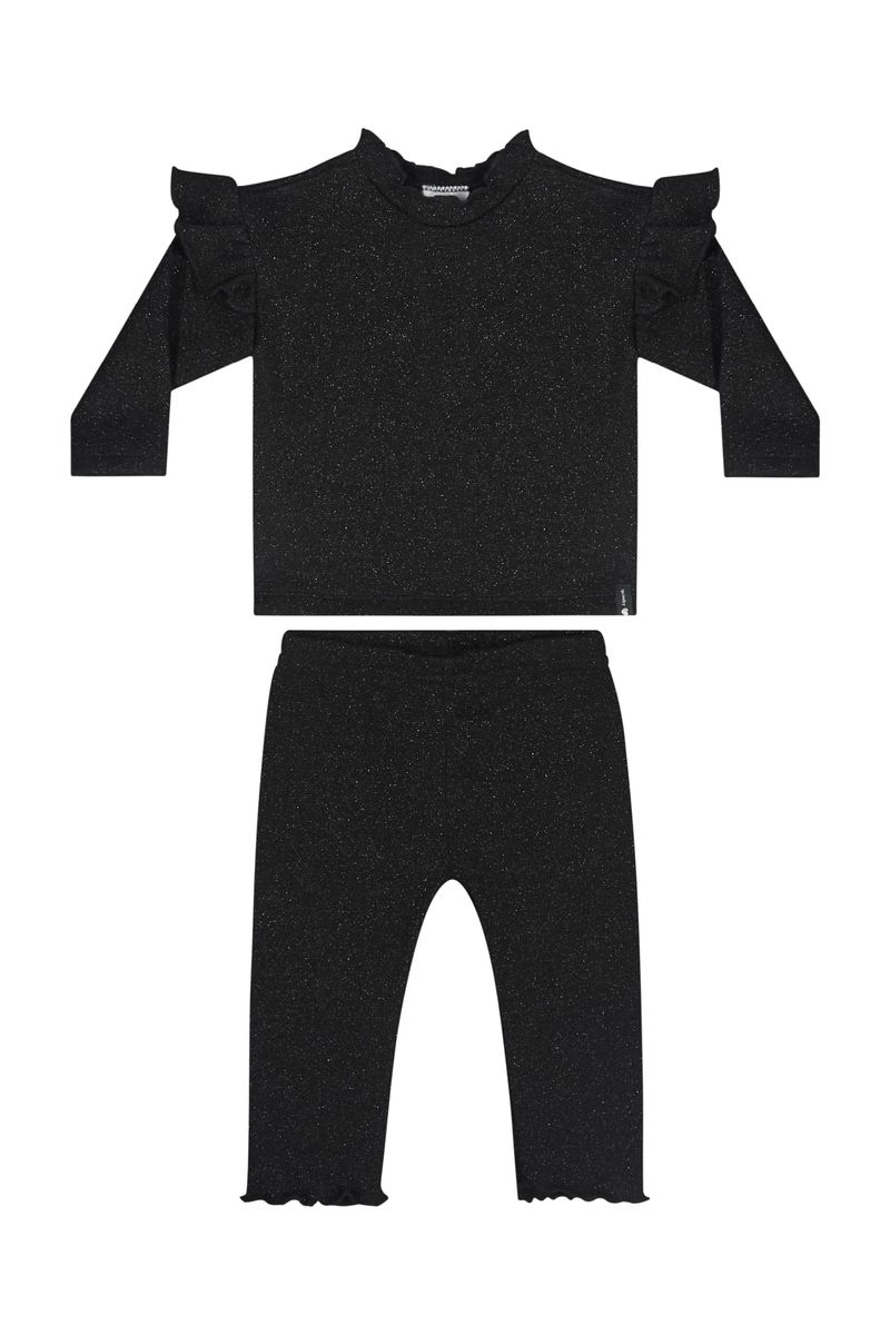 conjunto-blusa-legging-em-malha-tricot-bebe-menina-preto-quimby-frente