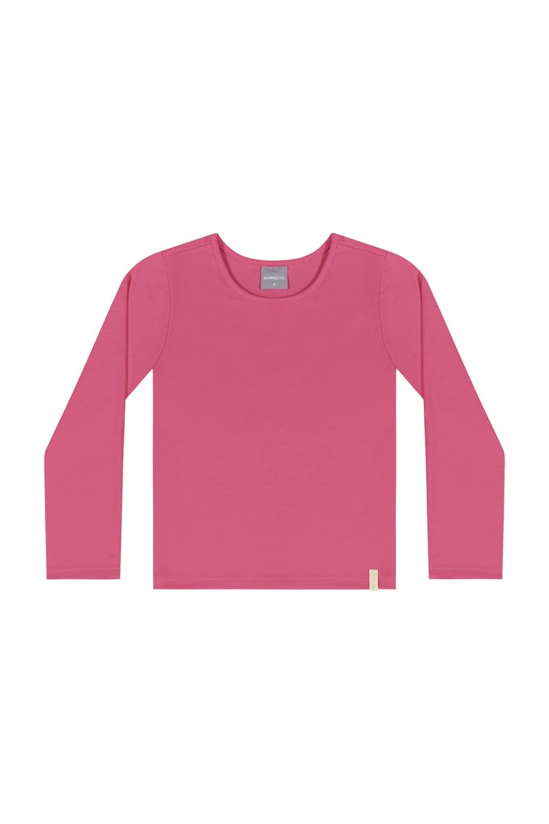 blusa-manga-longa-basica-menina-rosa-pink-quimby