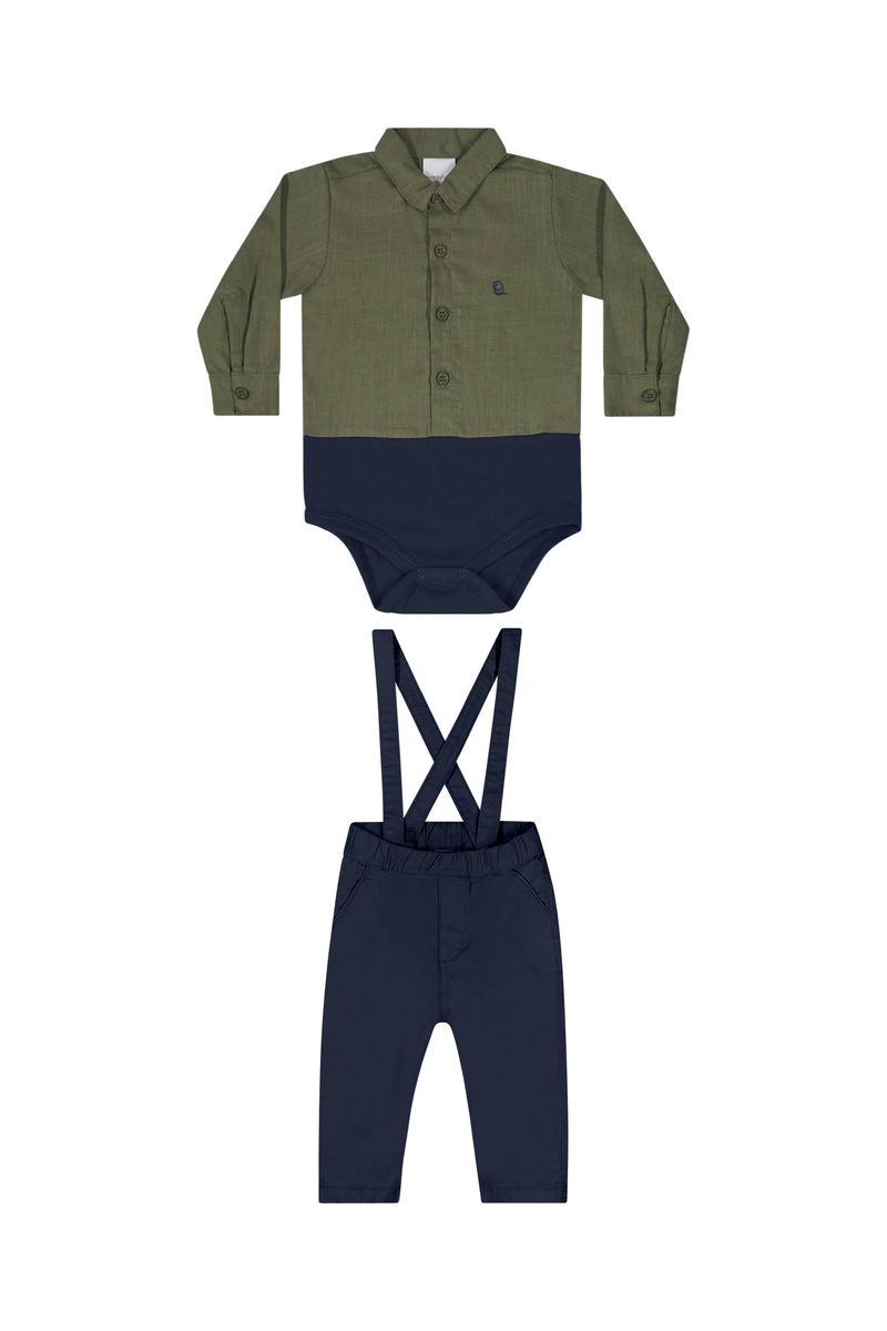 conjunto-body-camisa-calca-suspensorio-bebe-menino-verde-quimby-frente