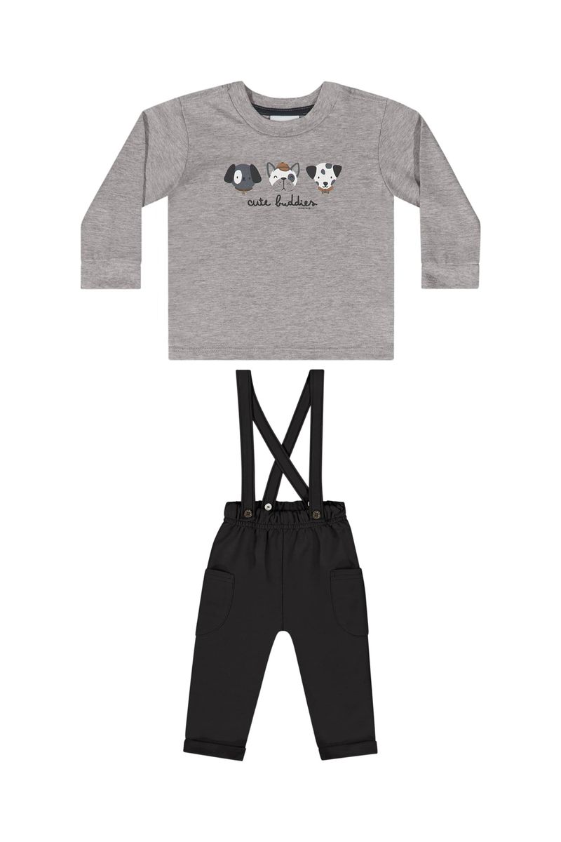 conjunto-camiseta-manga-longa-calca-suspensorio-bebe-menino-cinza-quimby-frente