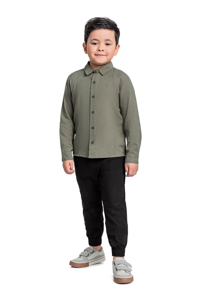 camisa-manga-longa-infantil-menino-verde-quimby-frente