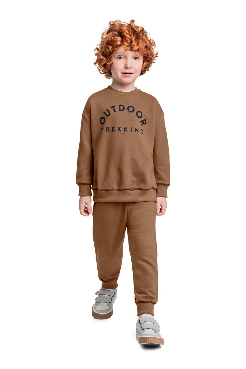 conjunto-blusao-calca-em-moletom-menino-marrom-quimby-frente