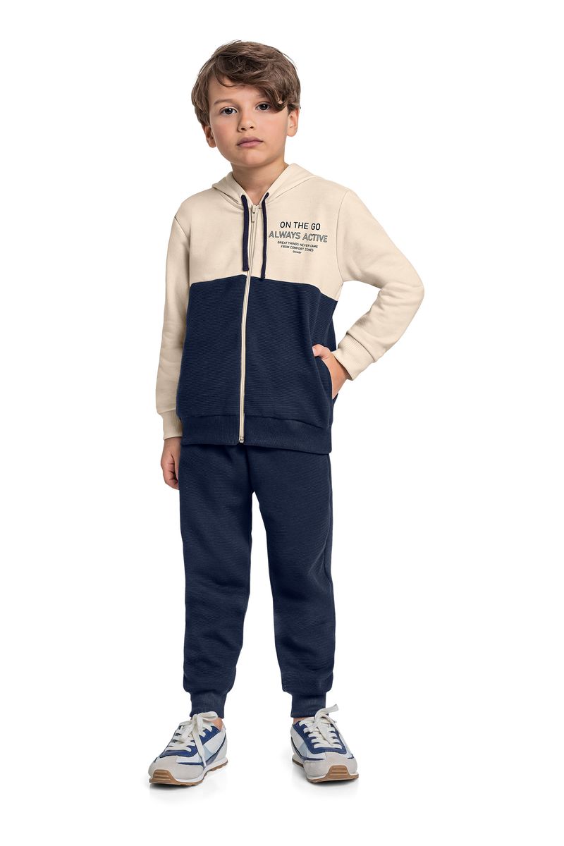 conjunto-jaqueta-calca-em-moletom-menino-bege-quimby-frente