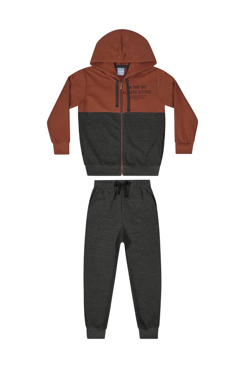 conjunto-jaqueta-calca-em-moletom-menino-marrom-quimby