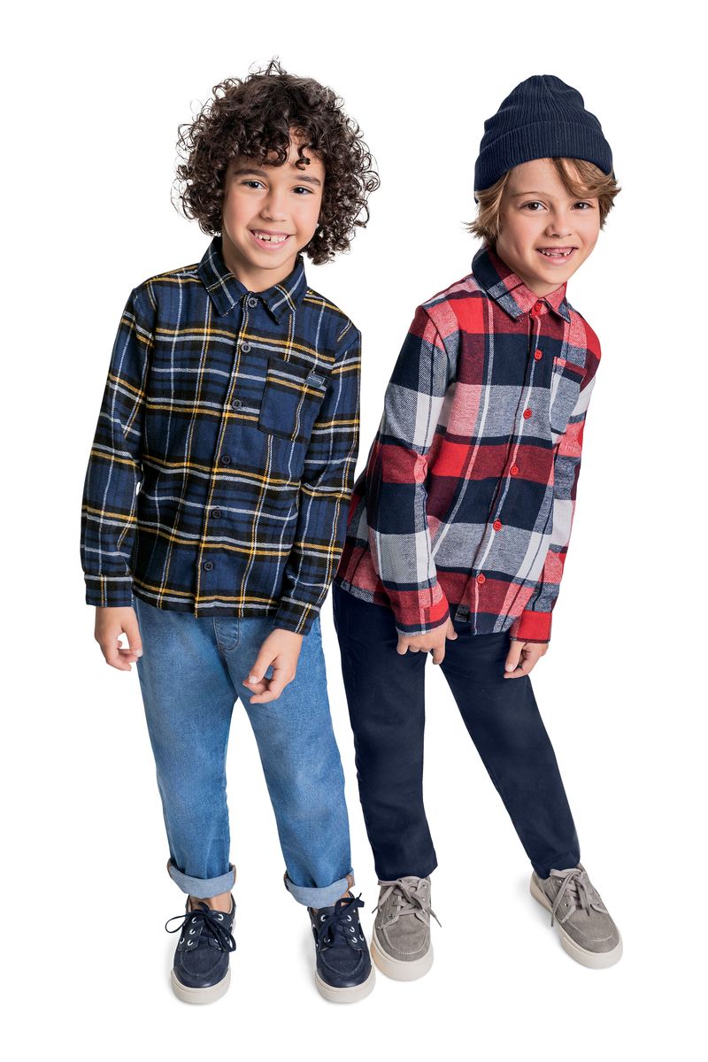 camisa-manga-longa-xadrez-menino-vermelho-quimby