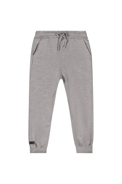 Calça Básica em Moletom para Menino (Cinza) Quimby
