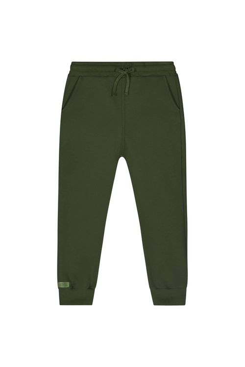 Calça Básica em Moletom para Menino (Verde) Quimby