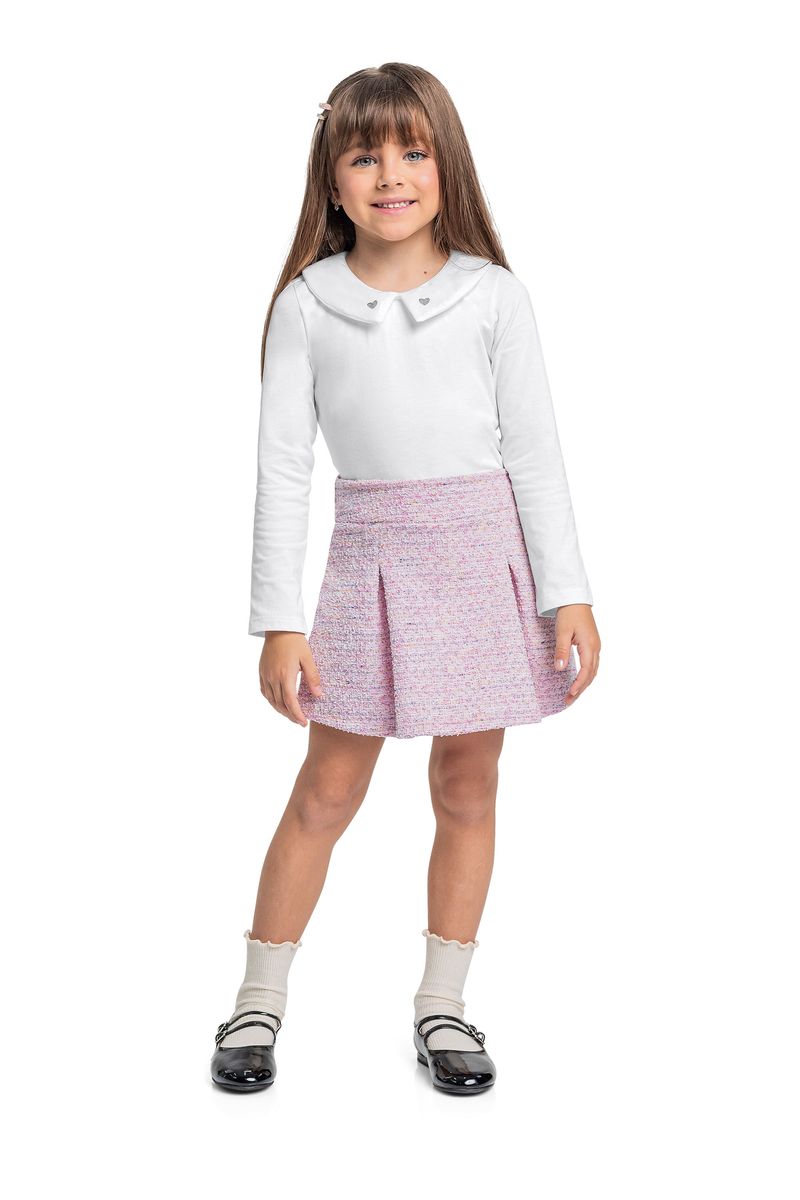 conjunto-blusa-manga-longa-short-saia-menina-branco-quimby-frente