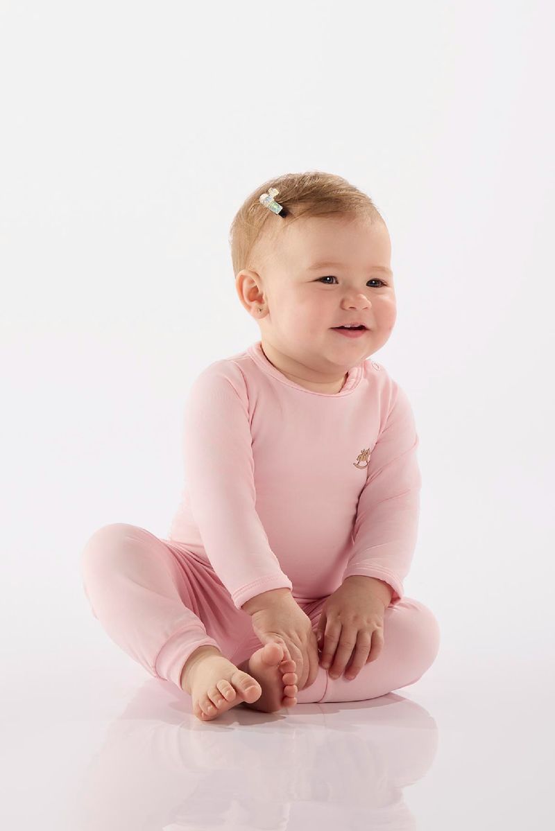 pijama-body-manga-longa-calca-unissex-bebe-rosa-frente