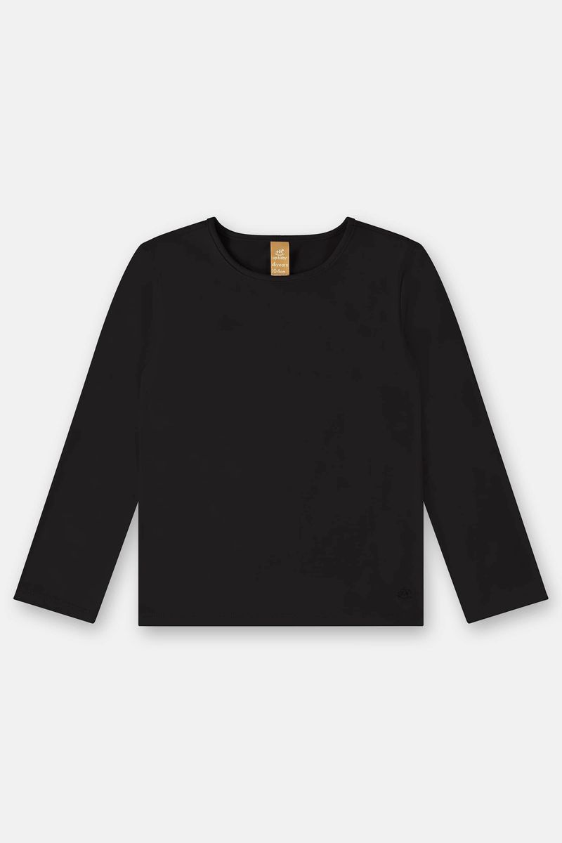 blusa-manga-longa-em-cotton-infantil-menina-preto-frente
