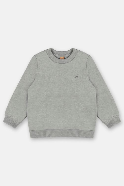 Blusão Básico em Moletom Infantil Menino (Cinza) Up Baby