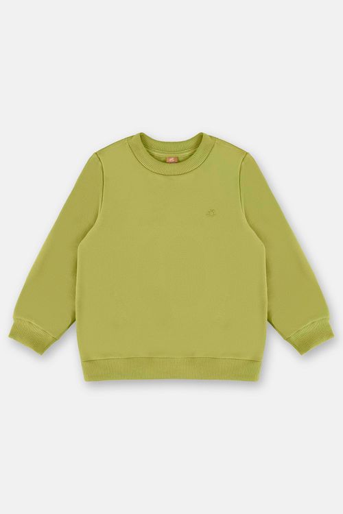 Blusão Básico em Moletom Infantil Menino (Verde) Up Baby