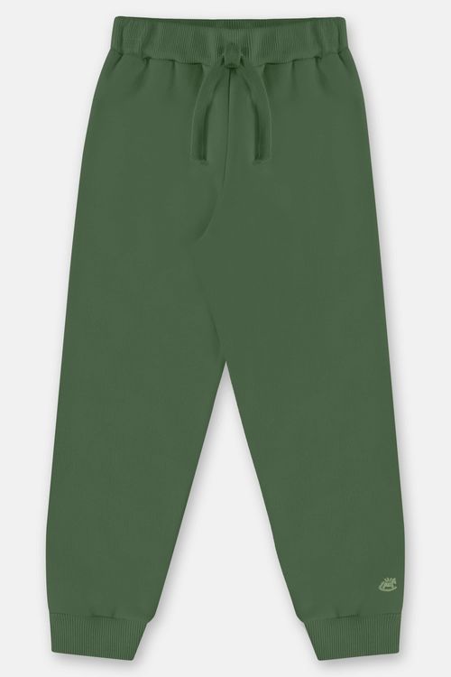 Calça Básica em Moletom Infantil Menino (Verde) Up Baby