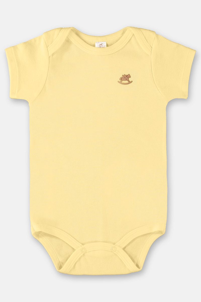 body-manga-curta-em-suedine-unissex-bebe-amarelo-frente
