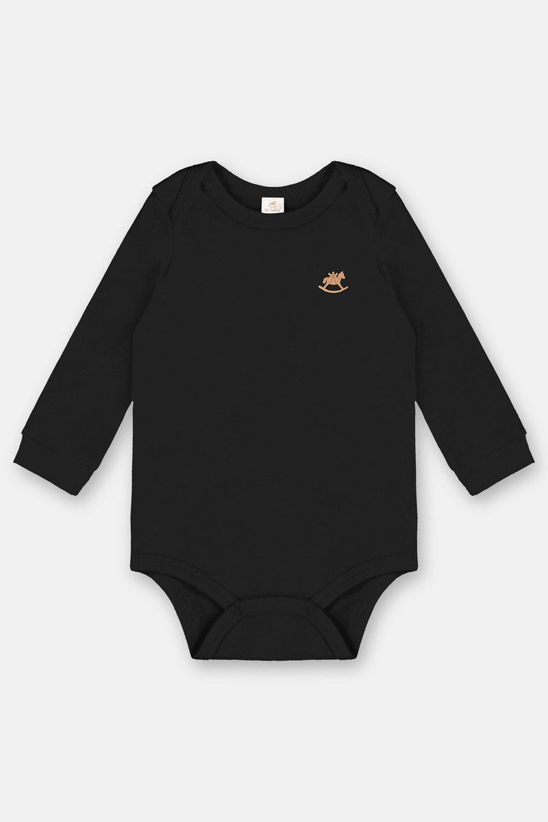 body-manga-longa-em-suedine-unissex-bebe-preto-frente