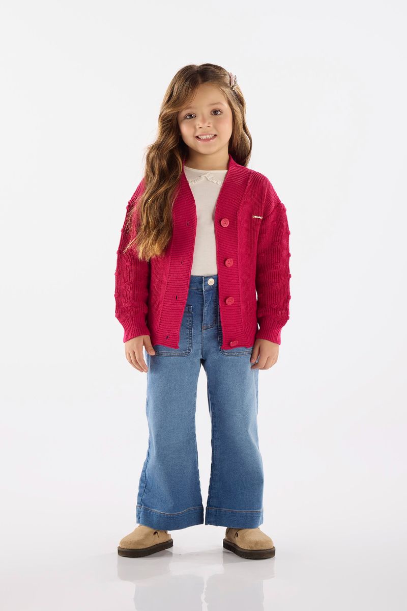 casaco-em-trico-infantil-meninas-rosa-frente