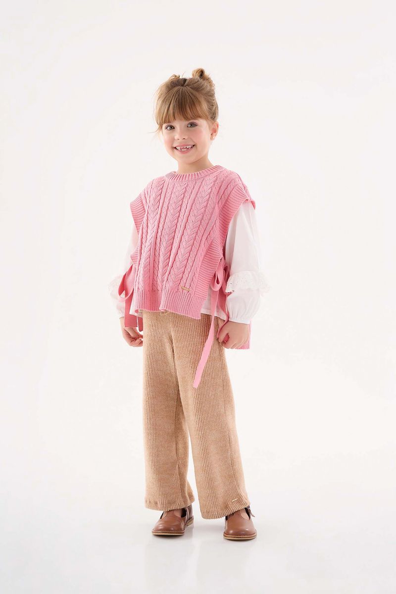 Colete-em-Trico-Infantil-Menina--Rosa--Up-Baby