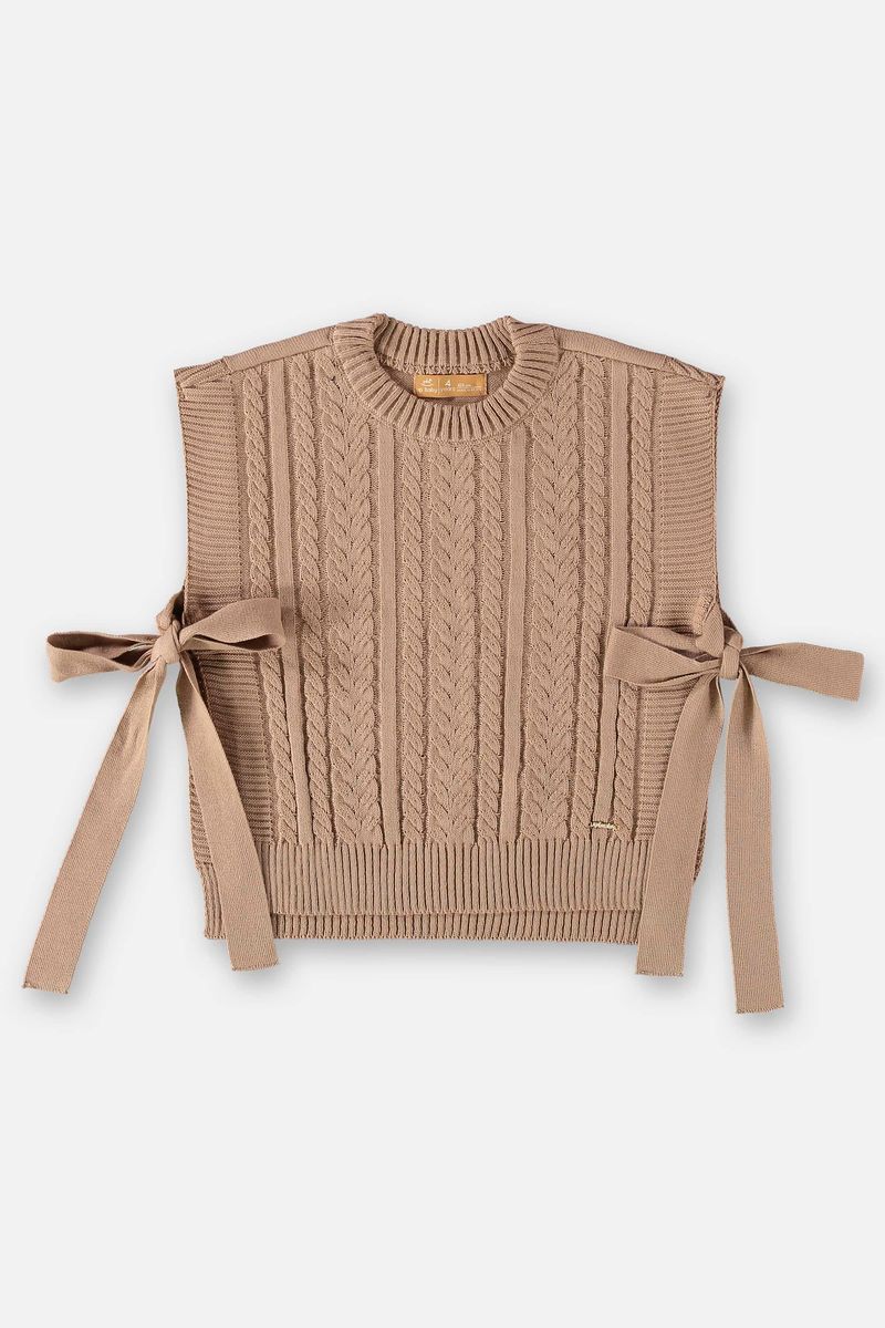Colete-em-Trico-Infantil-Menina--Off-White--Up-Baby-