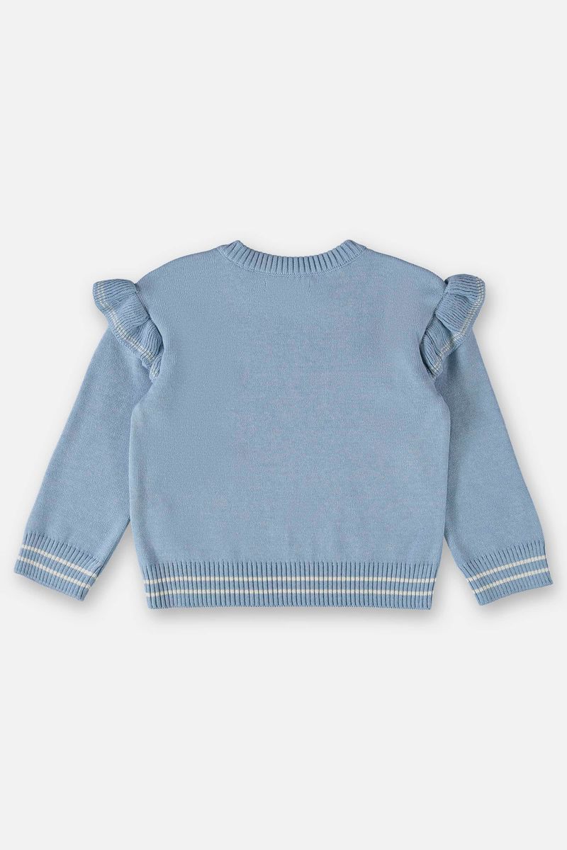 Blusao-em-Trico-Infantil-Menina--Azul--Up-Baby