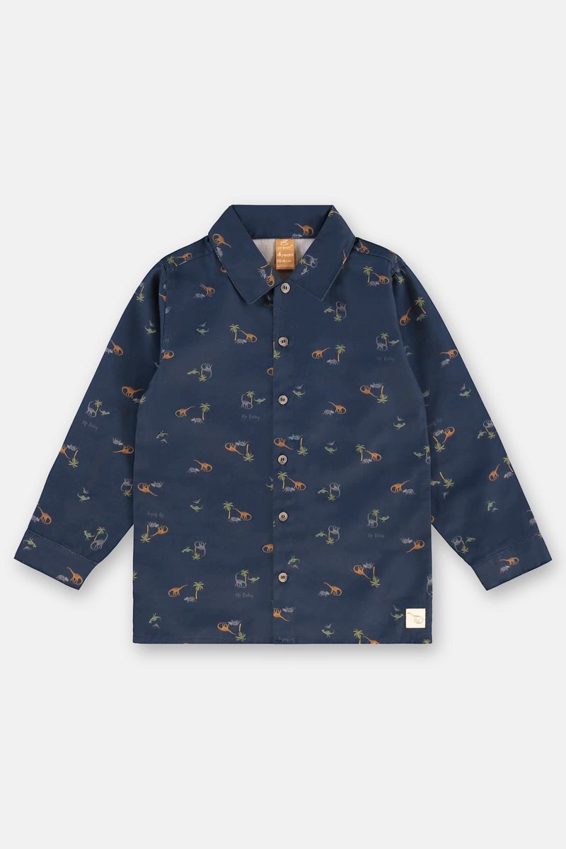 camisa-infantil-menino-sarja-azul-marinho-up-baby