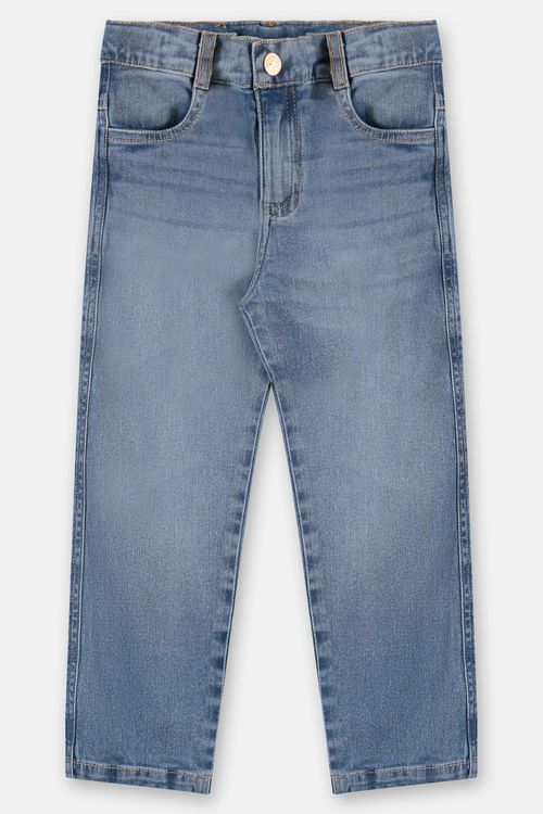 Calça Infantil em Jeans com Elastano (Azul) Up Baby