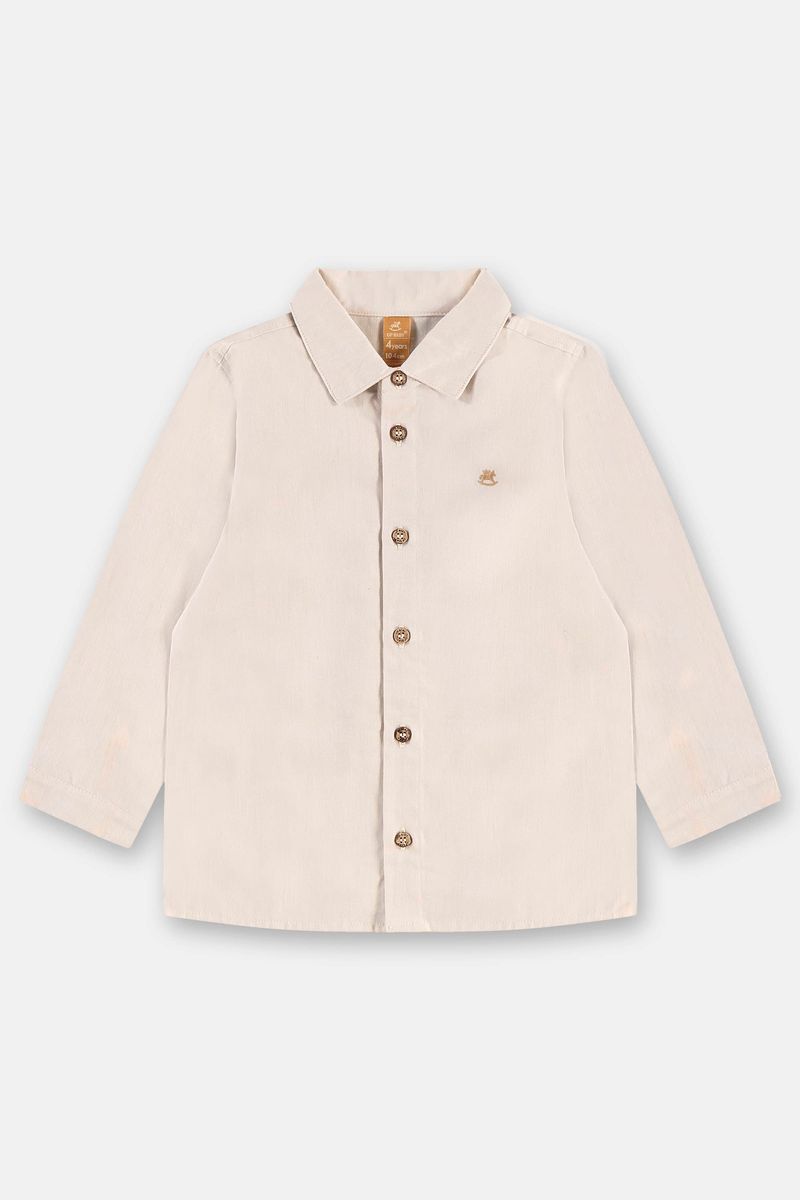 camisa-infantil-tecido-oxford-bege-up-baby