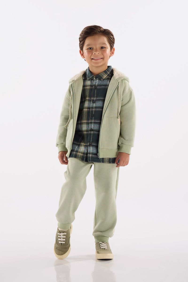 conjunto-infantil-masculino-moletom-linho-capuz-forrado-verde-frente