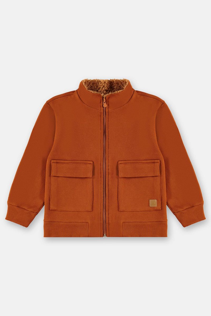 jaqueta-infantil-masculina-malha-alfaiataria-gola-forrada-marrom