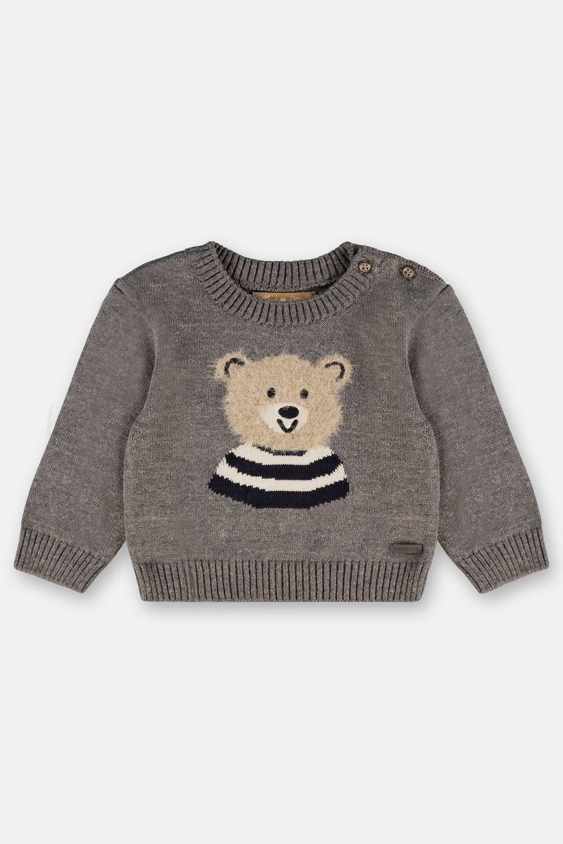 blusa-tricot-bebe-menino-cinza-frente