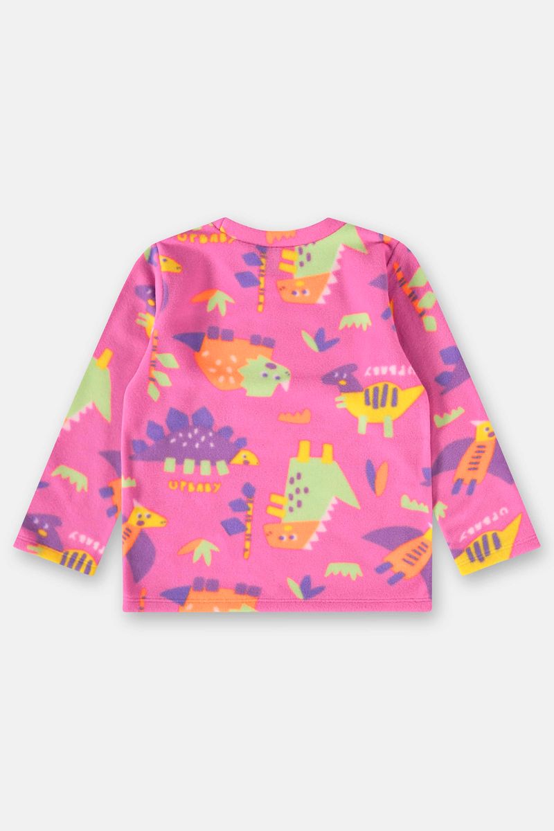 pijama-infantil-unissex-poliester-termico-roxo