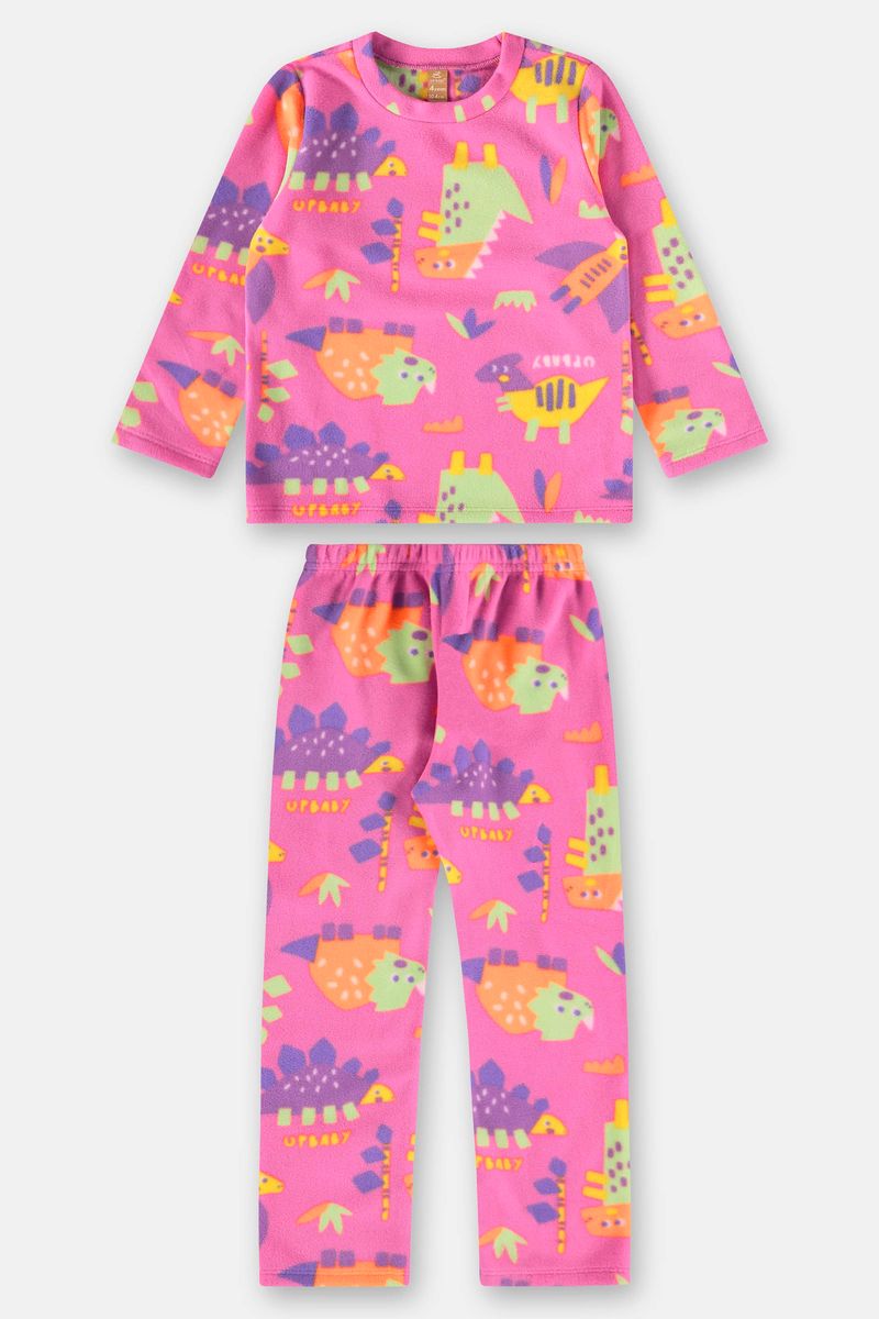 pijama-infantil-unissex-poliester-termico-roxo