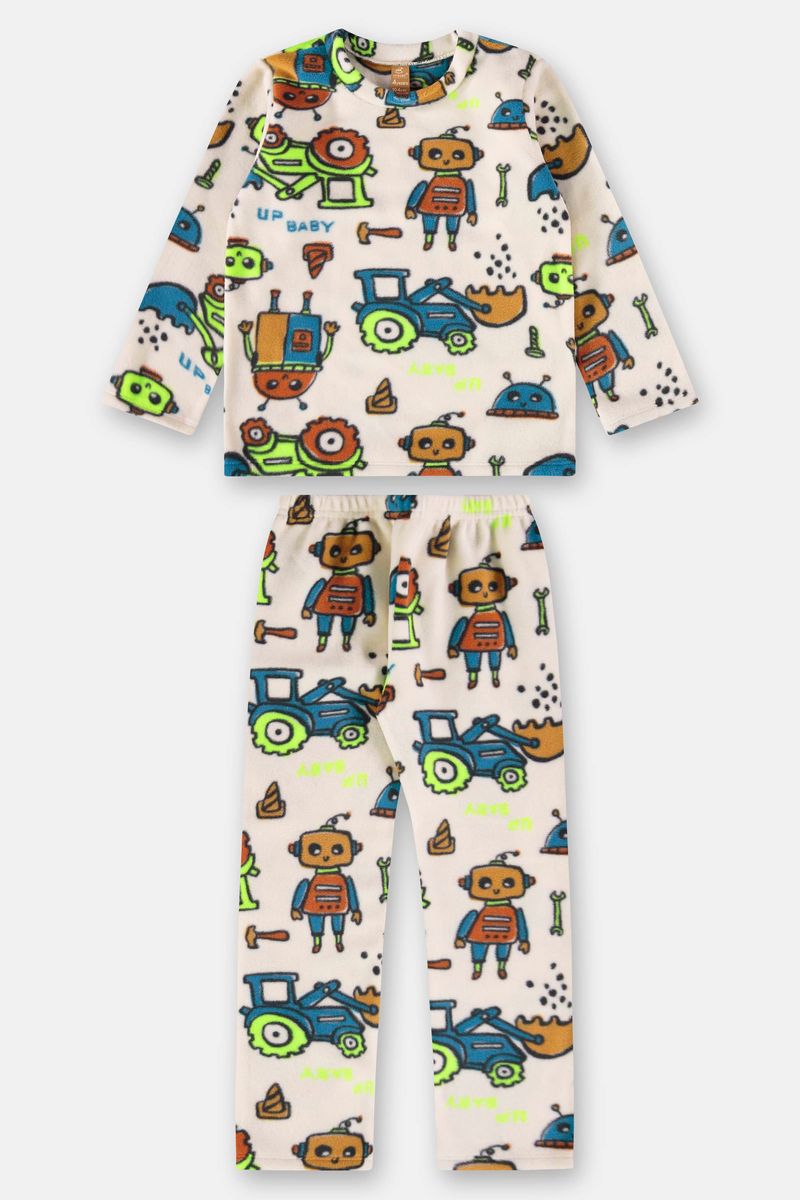 pijama-infantil-unissex-poliester-termico-off-white