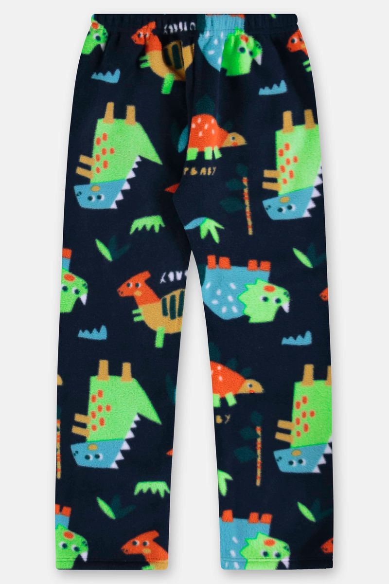 pijama-infantil-unissex-poliester-termico-azul